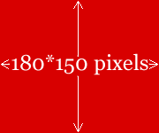 Voorbeeld banner 180x150 pixels